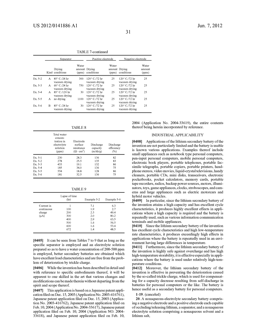 NONAQUEOUS-ELECTROLYTE SECONDARY BATTERY - diagram, schematic, and image 32