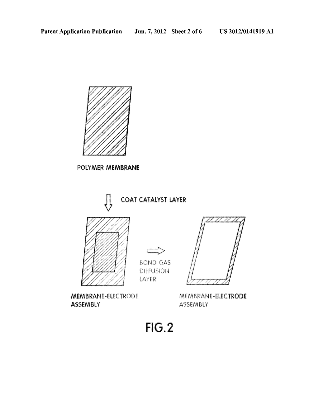 FUEL CELL ELECTRODE AND METHOD FOR MANUFACTURING MEMBRANE-ELECTRODE     ASSEMBLY USING THE SAME - diagram, schematic, and image 03
