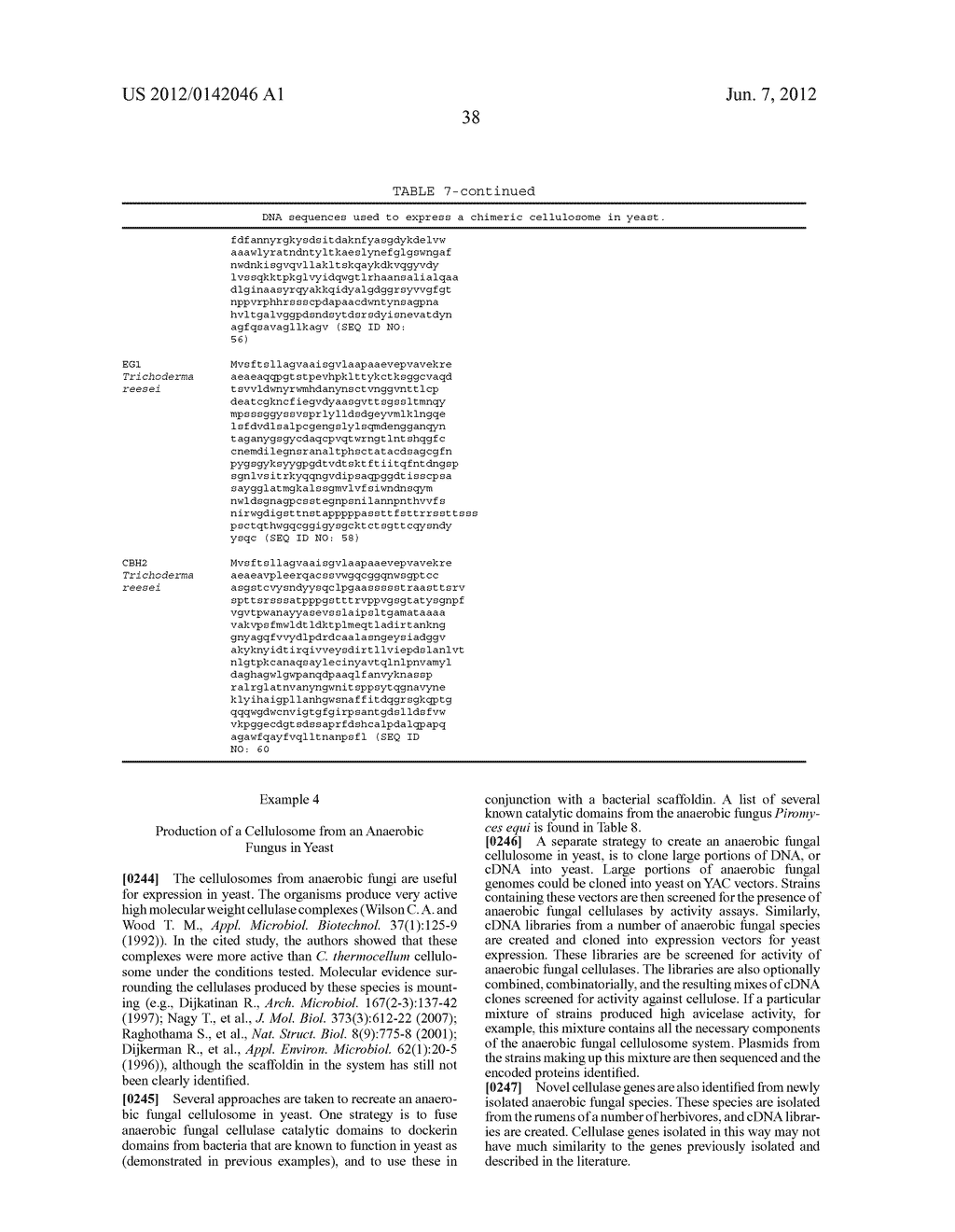 Yeast Cells Expressing An Exogenous Cellulosome And Methods of Using The     Same - diagram, schematic, and image 50