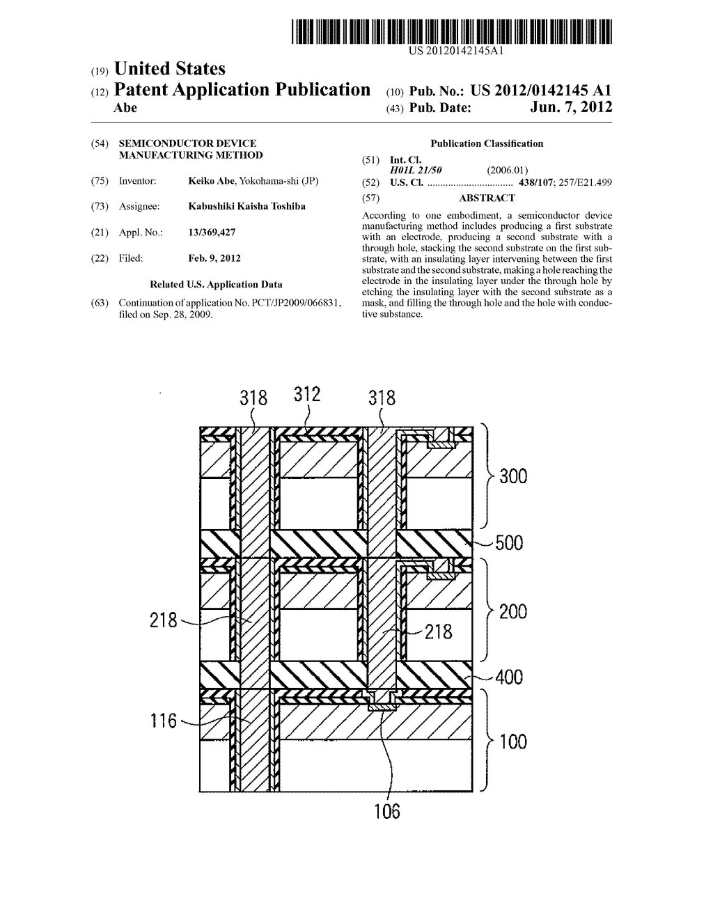 SEMICONDUCTOR DEVICE MANUFACTURING METHOD - diagram, schematic, and image 01