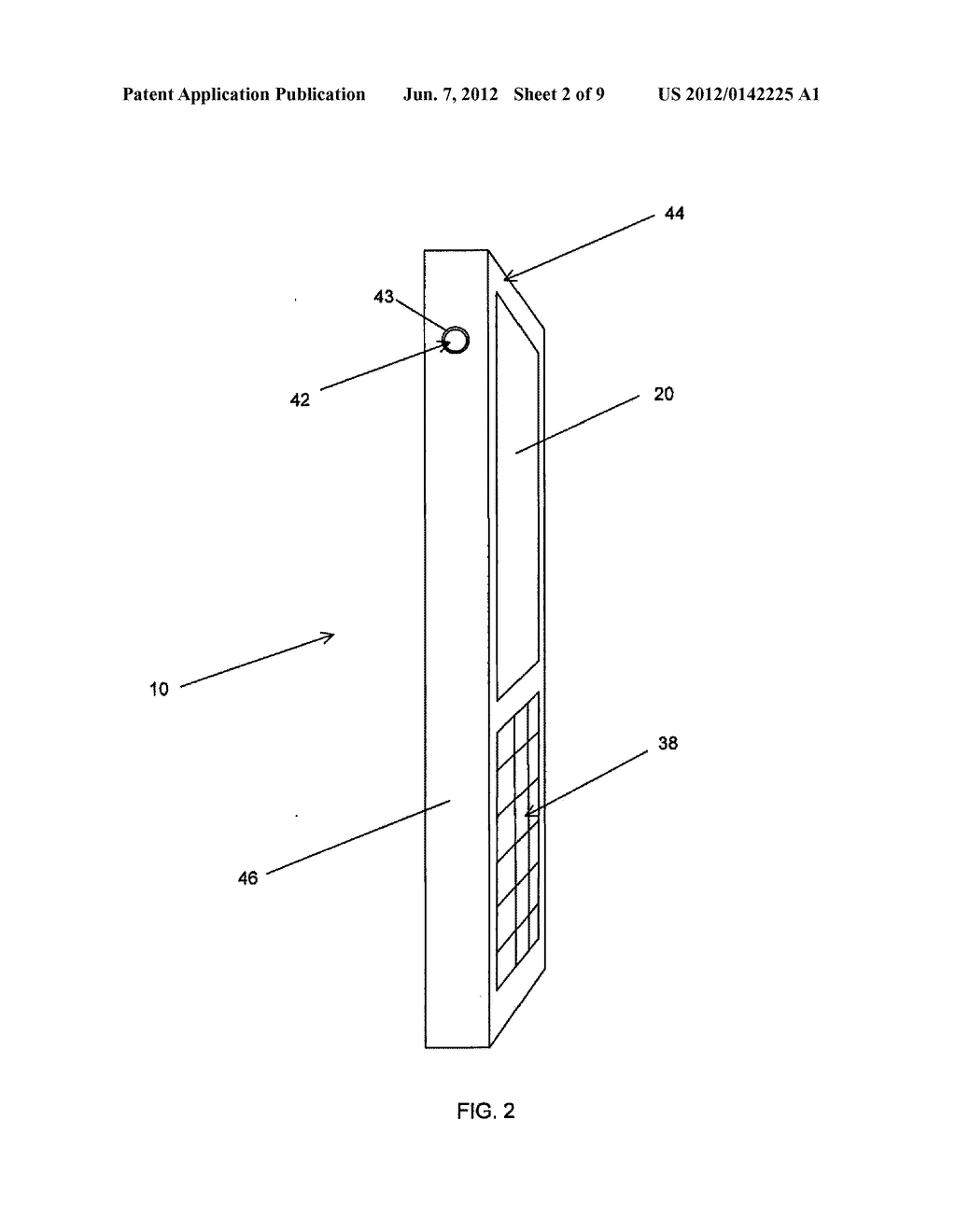 AUDIO JACK FOR A PORTABLE ELECTRONIC DEVICE - diagram, schematic, and image 03