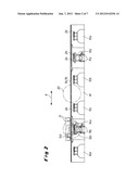 METHOD AND APPARATUS FOR HANDLING SLABS FOR GRINDING THE SURFACES OF THE     SLABS diagram and image