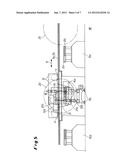 METHOD AND APPARATUS FOR HANDLING SLABS FOR GRINDING THE SURFACES OF THE     SLABS diagram and image