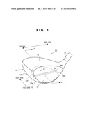 GOLF CLUB HEAD diagram and image