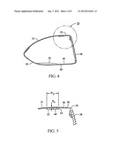 GOLF CLUB HEAD HAVING A COMPOSITE CROWN diagram and image