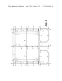 Trampoline and cage ball game device diagram and image