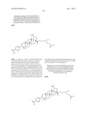 C-28 AMIDES OF MODIFIED C-3 BETULINIC ACID DERIVATIVES AS HIV MATURATION     INHIBITORS diagram and image