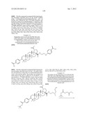 C-28 AMIDES OF MODIFIED C-3 BETULINIC ACID DERIVATIVES AS HIV MATURATION     INHIBITORS diagram and image