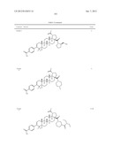 C-28 AMIDES OF MODIFIED C-3 BETULINIC ACID DERIVATIVES AS HIV MATURATION     INHIBITORS diagram and image