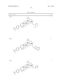 C-28 AMIDES OF MODIFIED C-3 BETULINIC ACID DERIVATIVES AS HIV MATURATION     INHIBITORS diagram and image