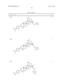 C-28 AMIDES OF MODIFIED C-3 BETULINIC ACID DERIVATIVES AS HIV MATURATION     INHIBITORS diagram and image