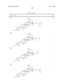 C-28 AMIDES OF MODIFIED C-3 BETULINIC ACID DERIVATIVES AS HIV MATURATION     INHIBITORS diagram and image