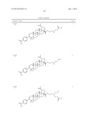 C-28 AMIDES OF MODIFIED C-3 BETULINIC ACID DERIVATIVES AS HIV MATURATION     INHIBITORS diagram and image