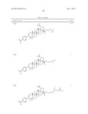 C-28 AMIDES OF MODIFIED C-3 BETULINIC ACID DERIVATIVES AS HIV MATURATION     INHIBITORS diagram and image