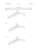 C-28 AMIDES OF MODIFIED C-3 BETULINIC ACID DERIVATIVES AS HIV MATURATION     INHIBITORS diagram and image