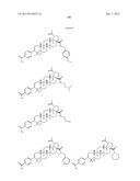 C-28 AMIDES OF MODIFIED C-3 BETULINIC ACID DERIVATIVES AS HIV MATURATION     INHIBITORS diagram and image