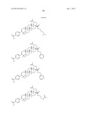 C-28 AMIDES OF MODIFIED C-3 BETULINIC ACID DERIVATIVES AS HIV MATURATION     INHIBITORS diagram and image