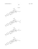 C-28 AMIDES OF MODIFIED C-3 BETULINIC ACID DERIVATIVES AS HIV MATURATION     INHIBITORS diagram and image