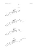 C-28 AMIDES OF MODIFIED C-3 BETULINIC ACID DERIVATIVES AS HIV MATURATION     INHIBITORS diagram and image