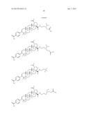 C-28 AMIDES OF MODIFIED C-3 BETULINIC ACID DERIVATIVES AS HIV MATURATION     INHIBITORS diagram and image