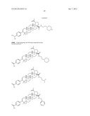 C-28 AMIDES OF MODIFIED C-3 BETULINIC ACID DERIVATIVES AS HIV MATURATION     INHIBITORS diagram and image