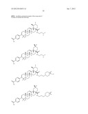 C-28 AMIDES OF MODIFIED C-3 BETULINIC ACID DERIVATIVES AS HIV MATURATION     INHIBITORS diagram and image