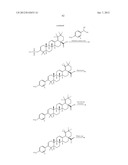 C-28 AMIDES OF MODIFIED C-3 BETULINIC ACID DERIVATIVES AS HIV MATURATION     INHIBITORS diagram and image