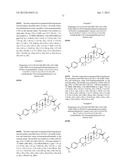 C-28 AMIDES OF MODIFIED C-3 BETULINIC ACID DERIVATIVES AS HIV MATURATION     INHIBITORS diagram and image