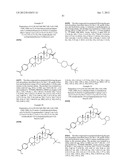 C-28 AMIDES OF MODIFIED C-3 BETULINIC ACID DERIVATIVES AS HIV MATURATION     INHIBITORS diagram and image