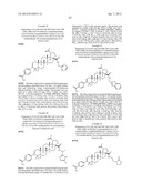 C-28 AMIDES OF MODIFIED C-3 BETULINIC ACID DERIVATIVES AS HIV MATURATION     INHIBITORS diagram and image