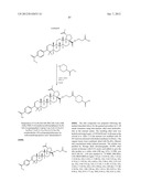 C-28 AMIDES OF MODIFIED C-3 BETULINIC ACID DERIVATIVES AS HIV MATURATION     INHIBITORS diagram and image