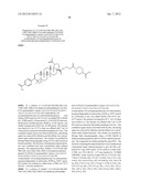 C-28 AMIDES OF MODIFIED C-3 BETULINIC ACID DERIVATIVES AS HIV MATURATION     INHIBITORS diagram and image