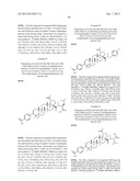 C-28 AMIDES OF MODIFIED C-3 BETULINIC ACID DERIVATIVES AS HIV MATURATION     INHIBITORS diagram and image