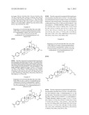 C-28 AMIDES OF MODIFIED C-3 BETULINIC ACID DERIVATIVES AS HIV MATURATION     INHIBITORS diagram and image