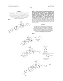 C-28 AMIDES OF MODIFIED C-3 BETULINIC ACID DERIVATIVES AS HIV MATURATION     INHIBITORS diagram and image