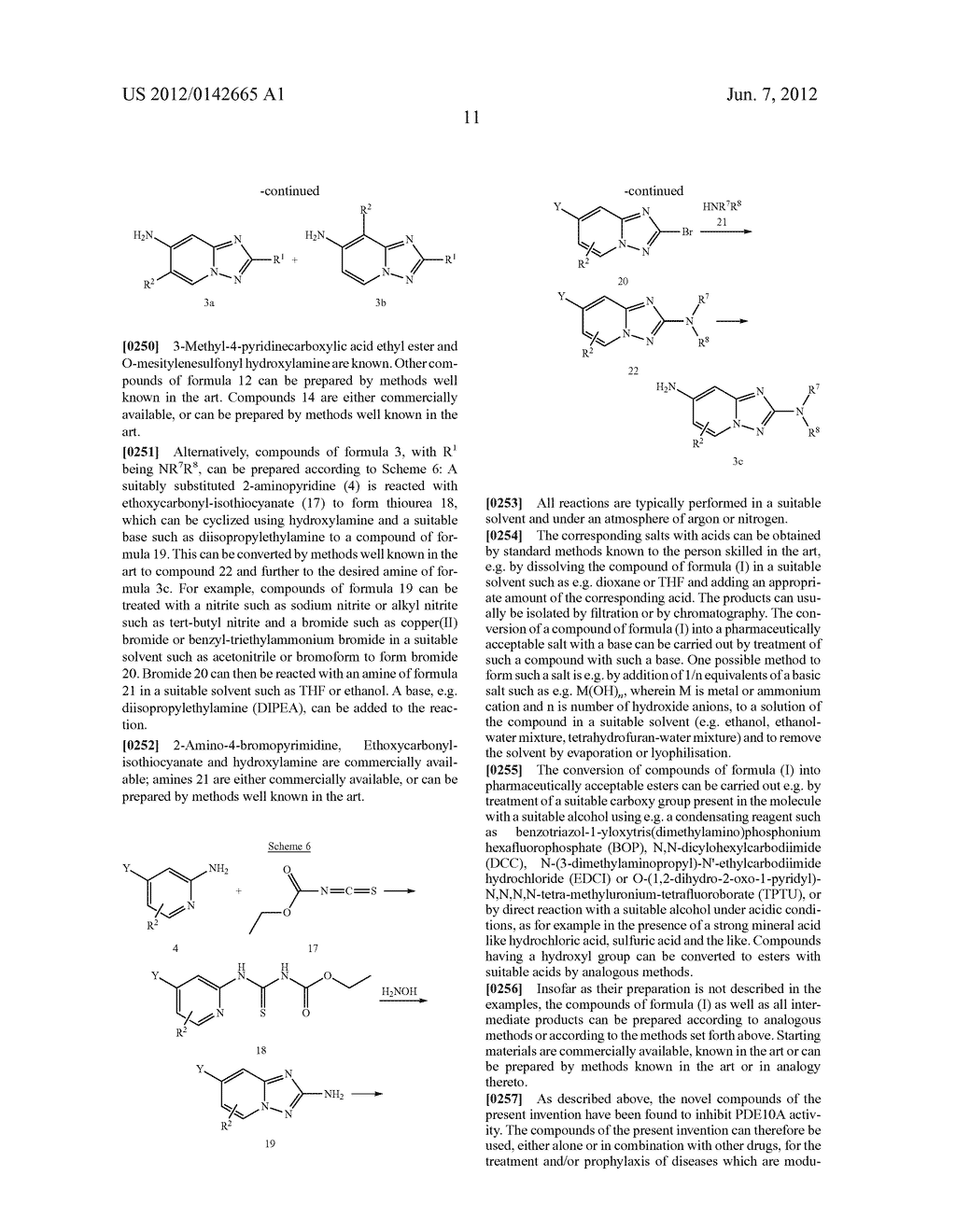 TRIAZOLOPYRIDINE COMPOUNDS - diagram, schematic, and image 12