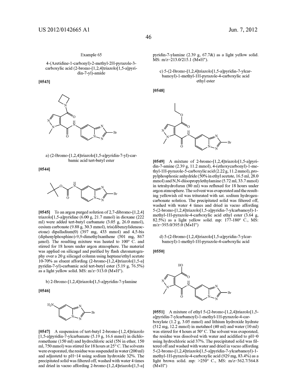 TRIAZOLOPYRIDINE COMPOUNDS - diagram, schematic, and image 47