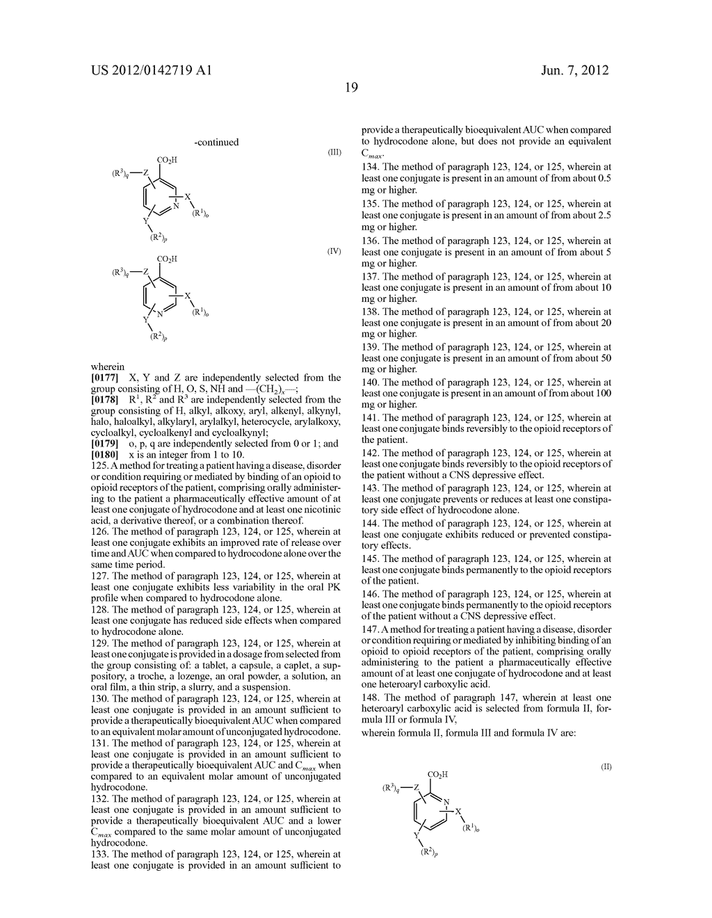 Benzoic acid, benzoic acid derivatives and heteroaryl carboxylic acid     conjugates of hydrocodone, prodrugs, methods of making and use thereof - diagram, schematic, and image 35