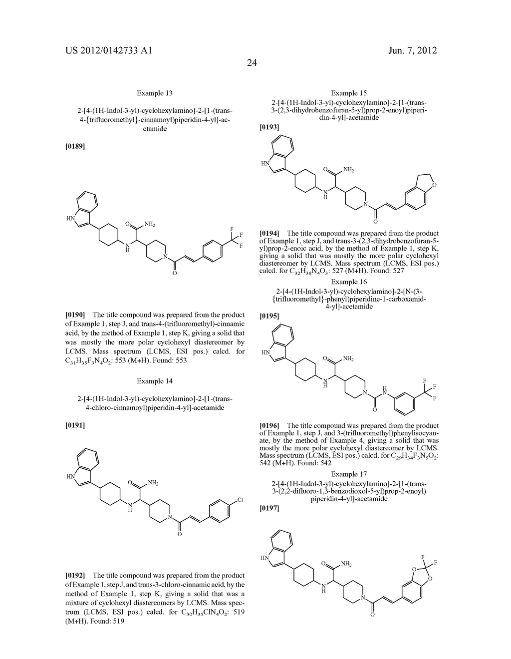 4-SUBSTITUTED-CYCLOHEXYLAMINO-4-PIPERIDINYL-ACETAMIDE ANTAGONISTS OF CCR2 - diagram, schematic, and image 25