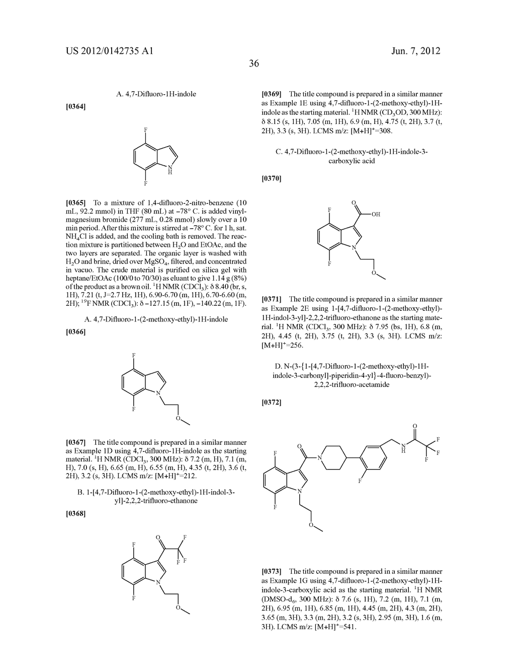 DISUBSTITUTED [4-(5-AMINOMETHYL-PHENYL)-PIPERIDIN-1-YL]-     1H-INDOL-3-YL]-METHANONES - diagram, schematic, and image 37