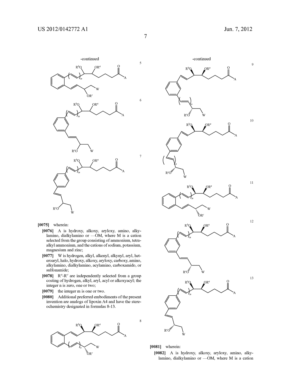 Benzo Lipoxin Analogues - diagram, schematic, and image 08