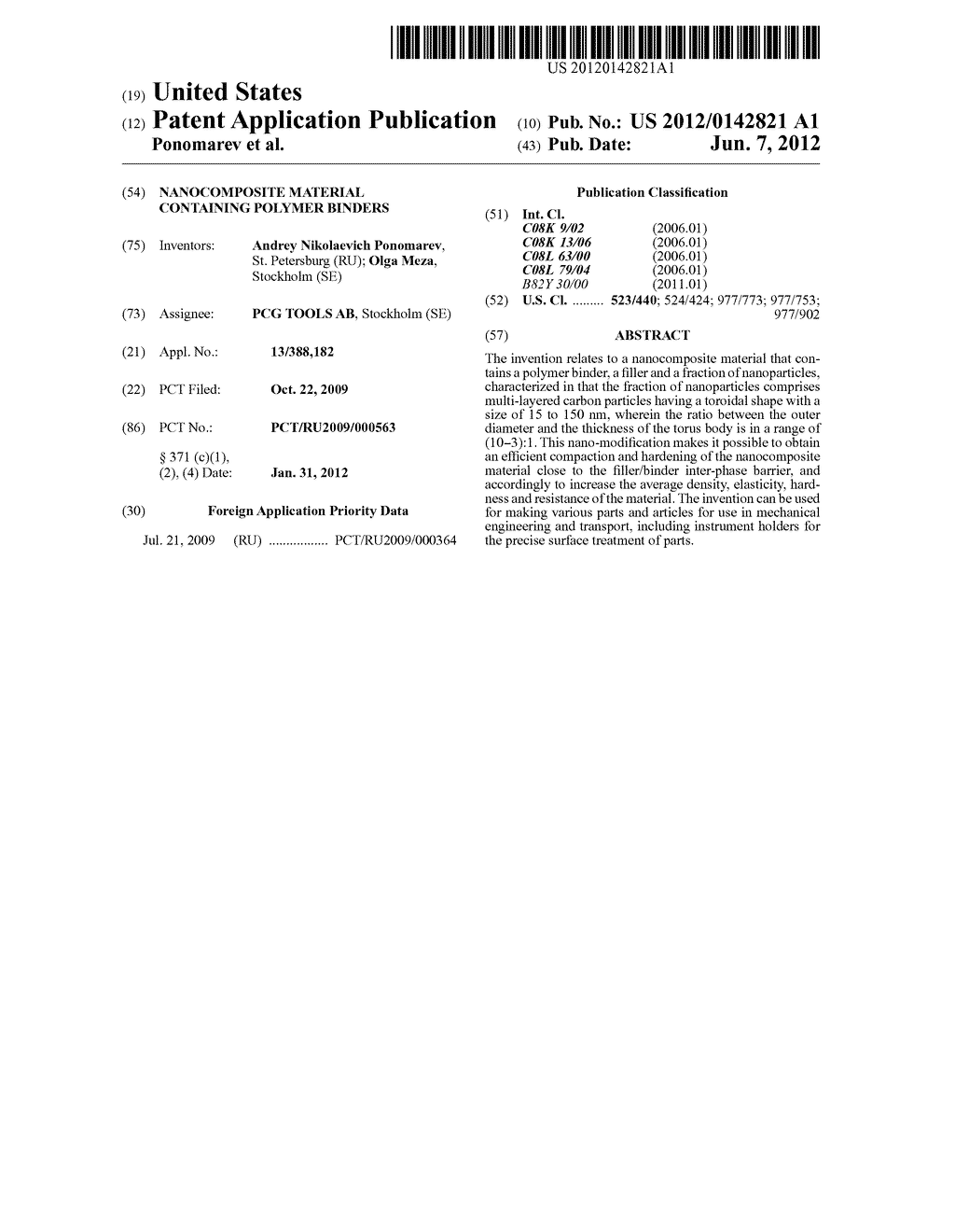 NANOCOMPOSITE MATERIAL CONTAINING POLYMER BINDERS - diagram, schematic, and image 01