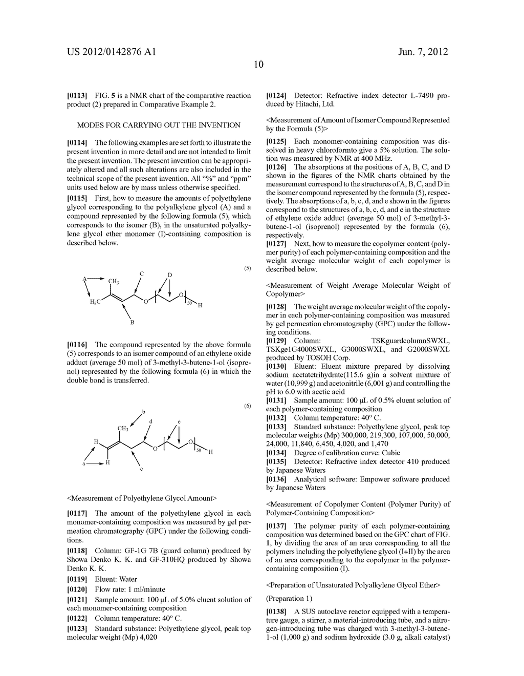 POLYMER COMPOSITION FOR CEMENT DISPERSANT AND METHOD FOR PRODUCING SAME - diagram, schematic, and image 14