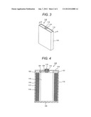 LITHIUM SECONDARY BATTERY diagram and image