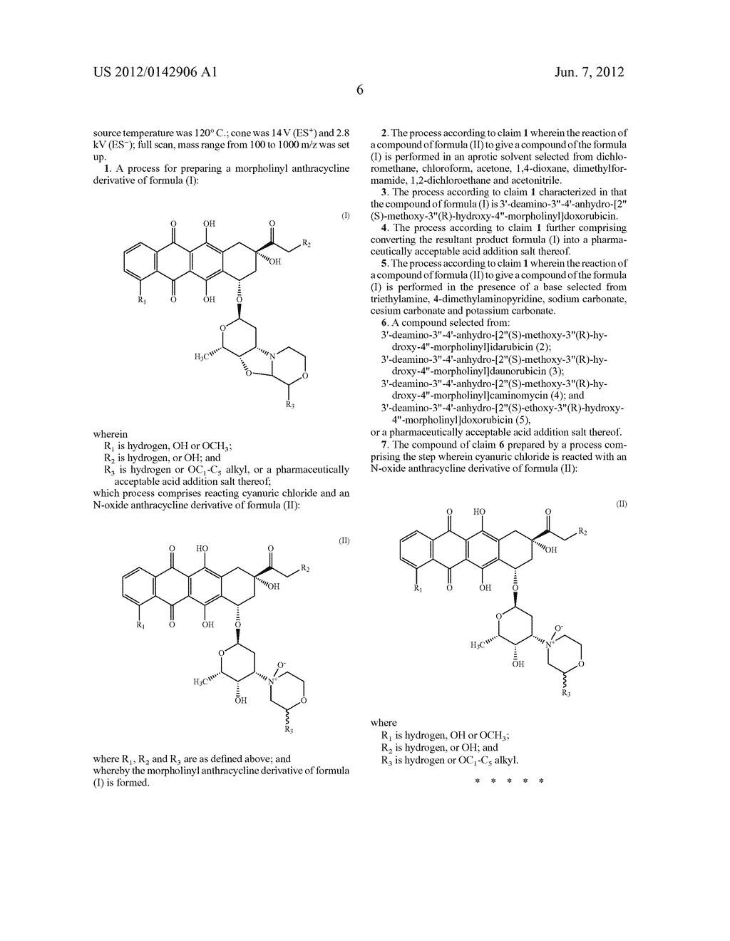PROCESS FOR THE PREPARATION OF MORPHOLINYL ANTHRACYCLINE DERIVATIVES - diagram, schematic, and image 07