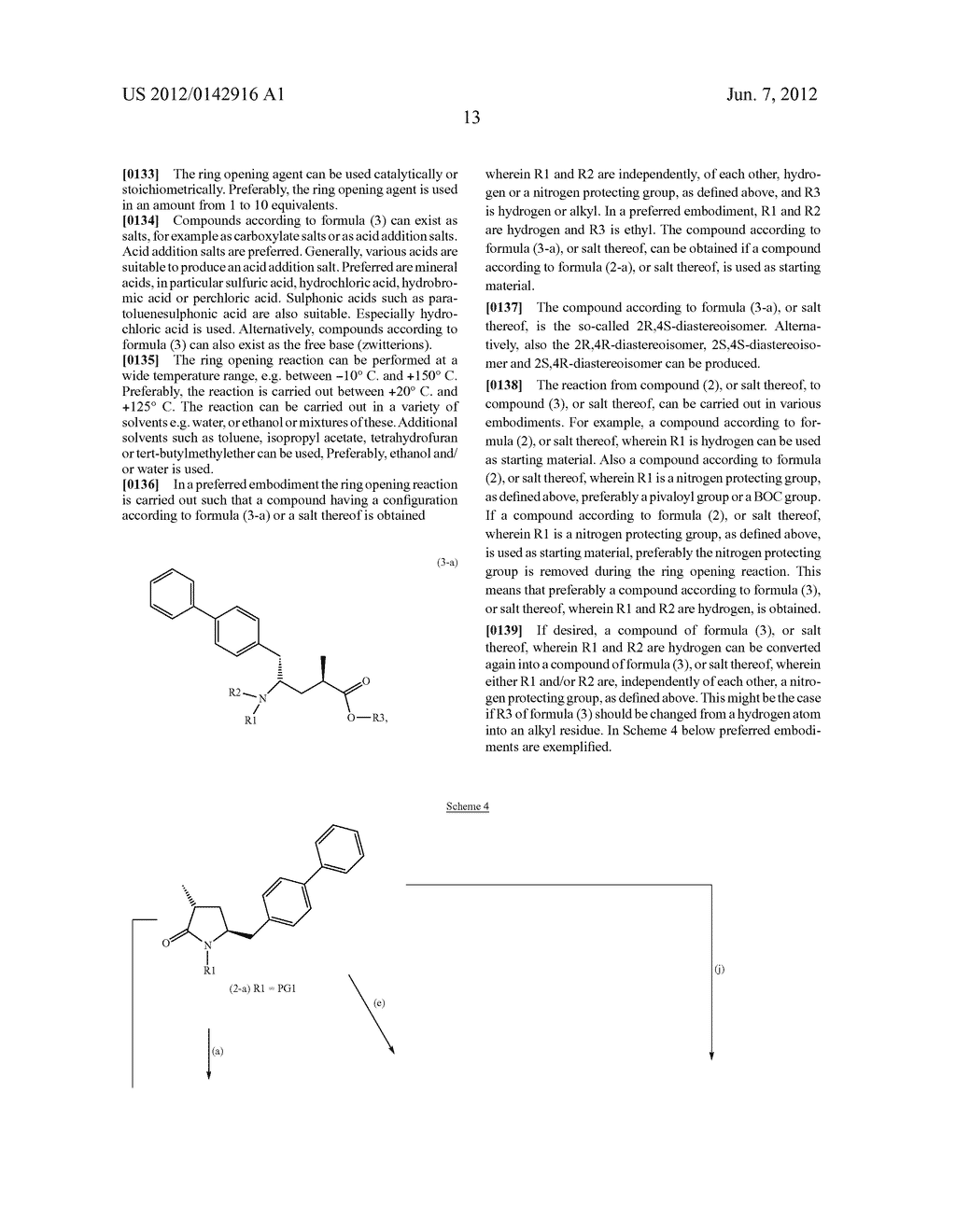 PROCESS FOR PREPARING 5-BIPHENYL-4-AMINO-2-METHYL PENTANOIC ACID - diagram, schematic, and image 26