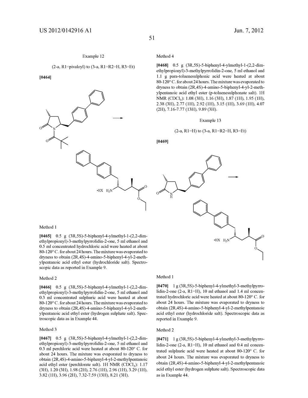 PROCESS FOR PREPARING 5-BIPHENYL-4-AMINO-2-METHYL PENTANOIC ACID - diagram, schematic, and image 64