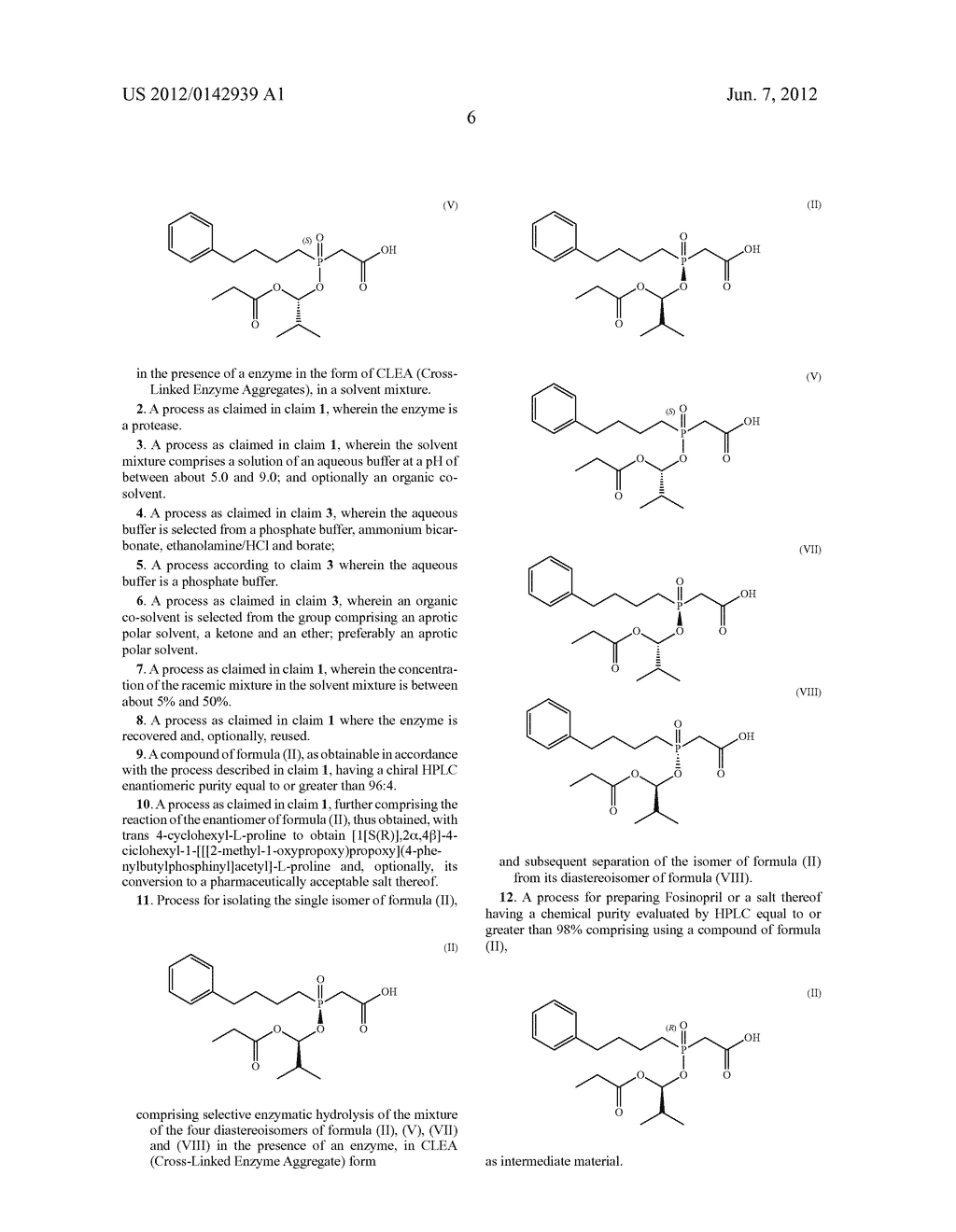 PROCESS FOR THE PREPARATION OF FOSINOPRIL AND INTERMEDIATES THEREOF - diagram, schematic, and image 07