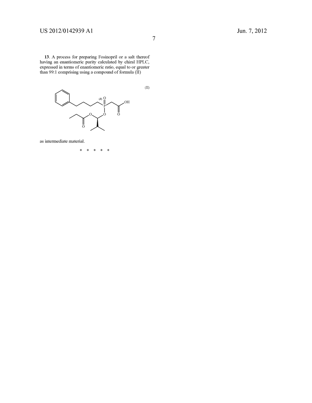 PROCESS FOR THE PREPARATION OF FOSINOPRIL AND INTERMEDIATES THEREOF - diagram, schematic, and image 08