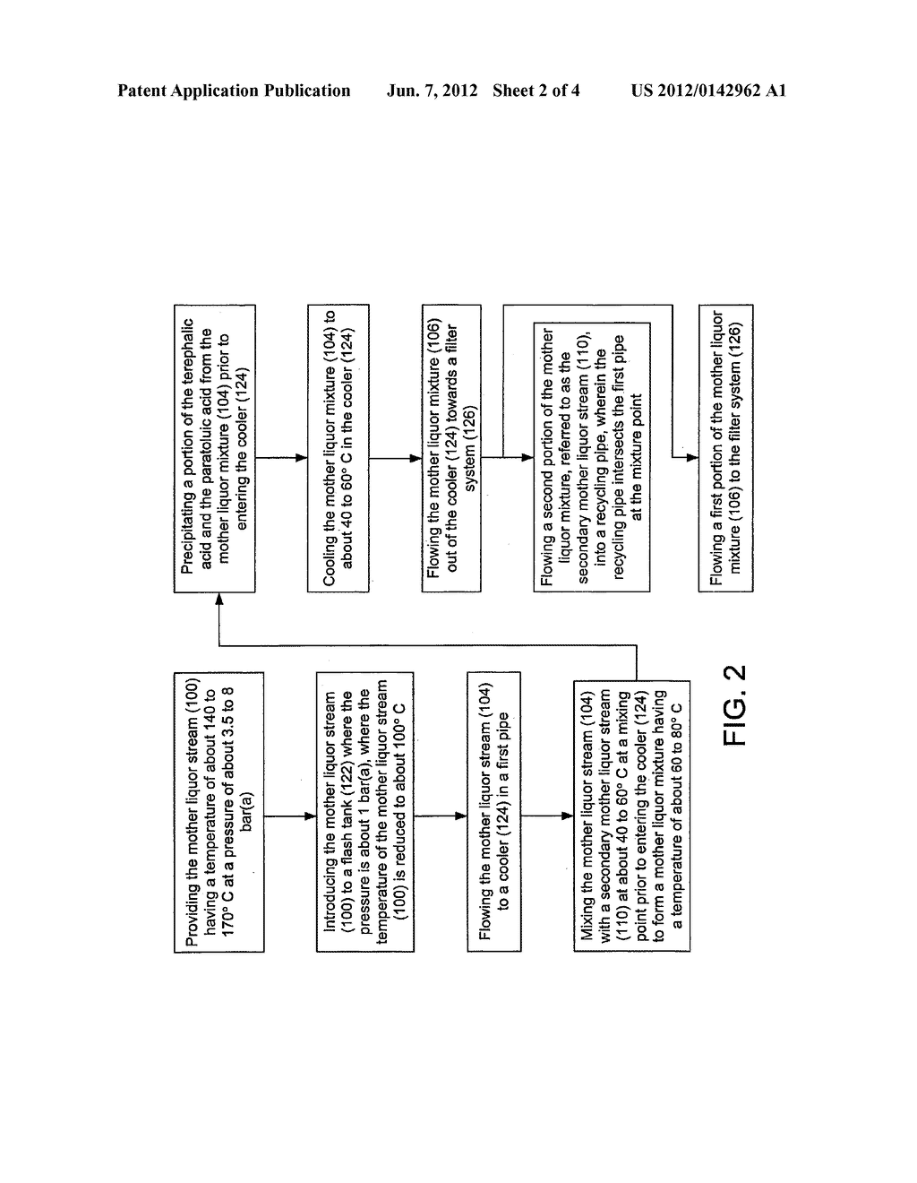 METHODS, PROCESSES, AND SYSTEMS FOR TREATING AND PURIFYING CRUDE     TEREPHTHALIC ACID AND ASSOCIATED PROCESS STREAMS - diagram, schematic, and image 03